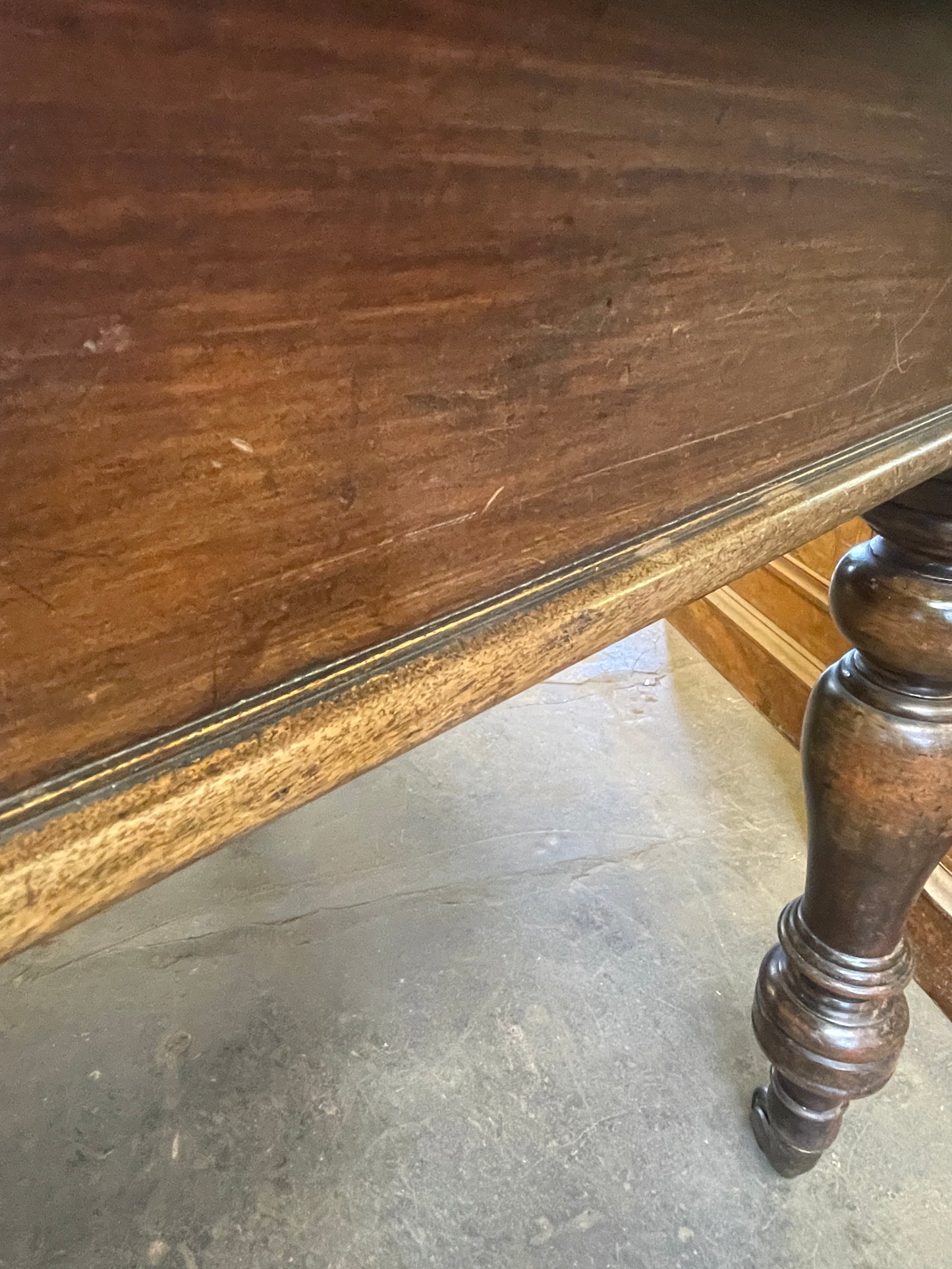 Victorian pine table