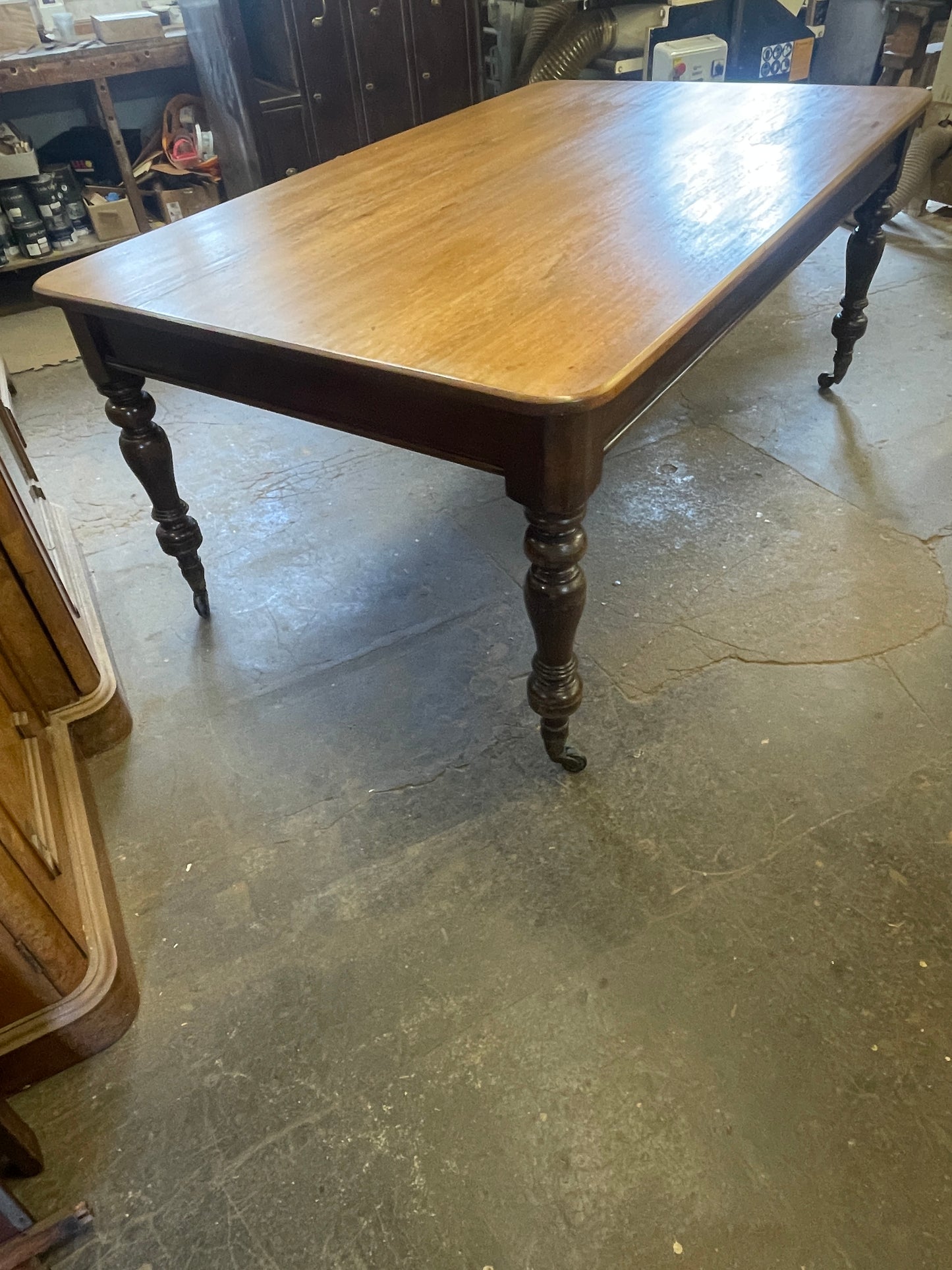 Victorian pine table
