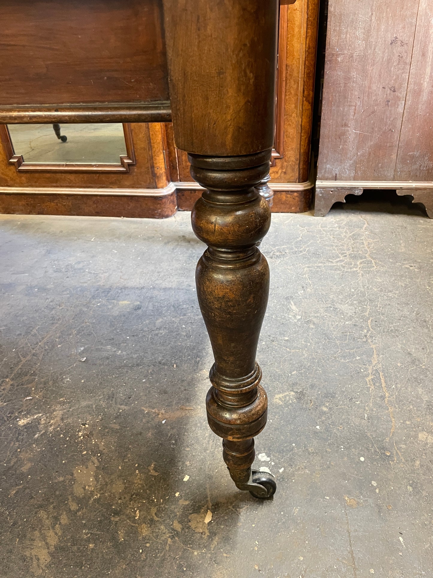 Victorian pine table