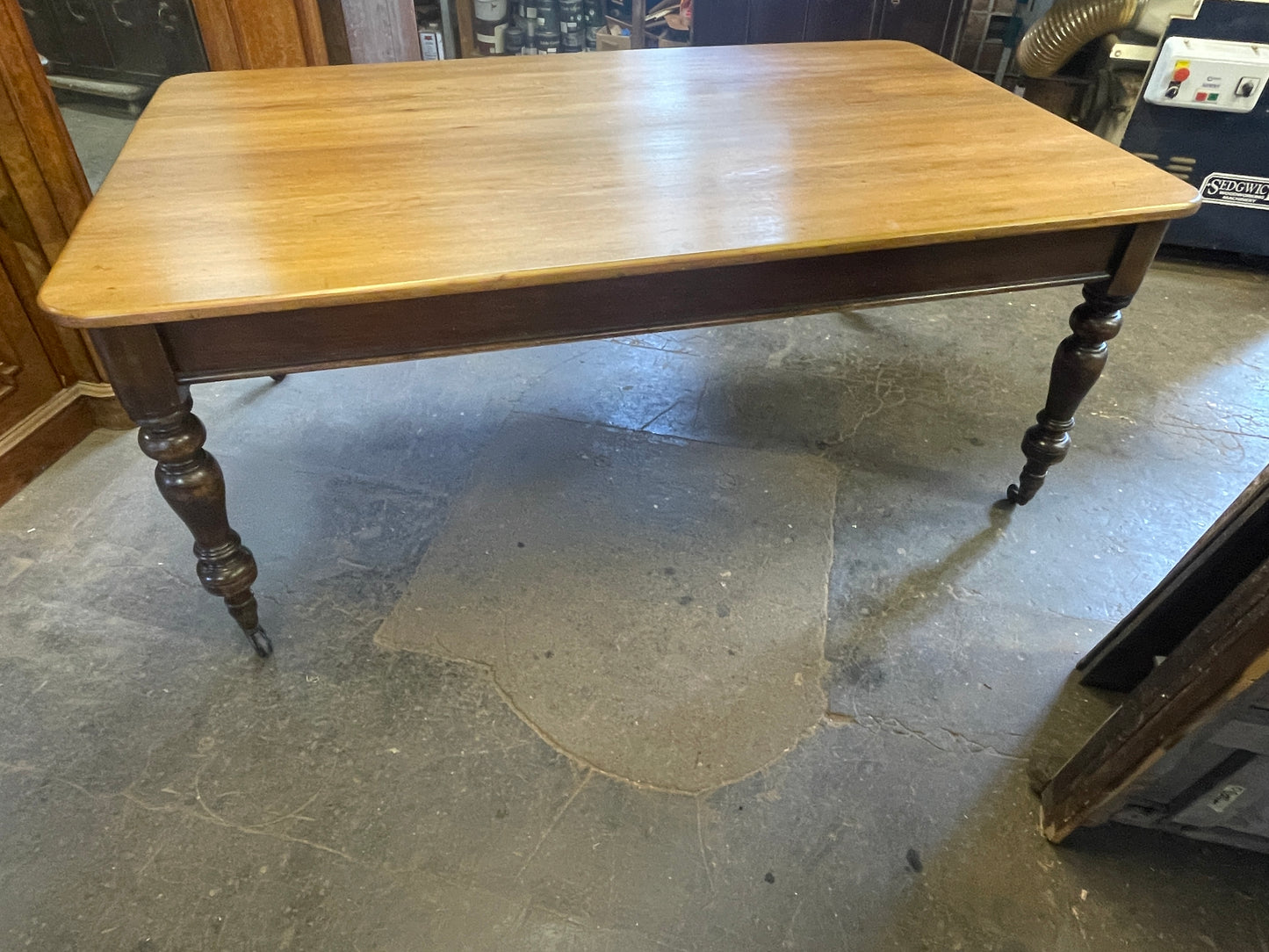 Victorian pine table