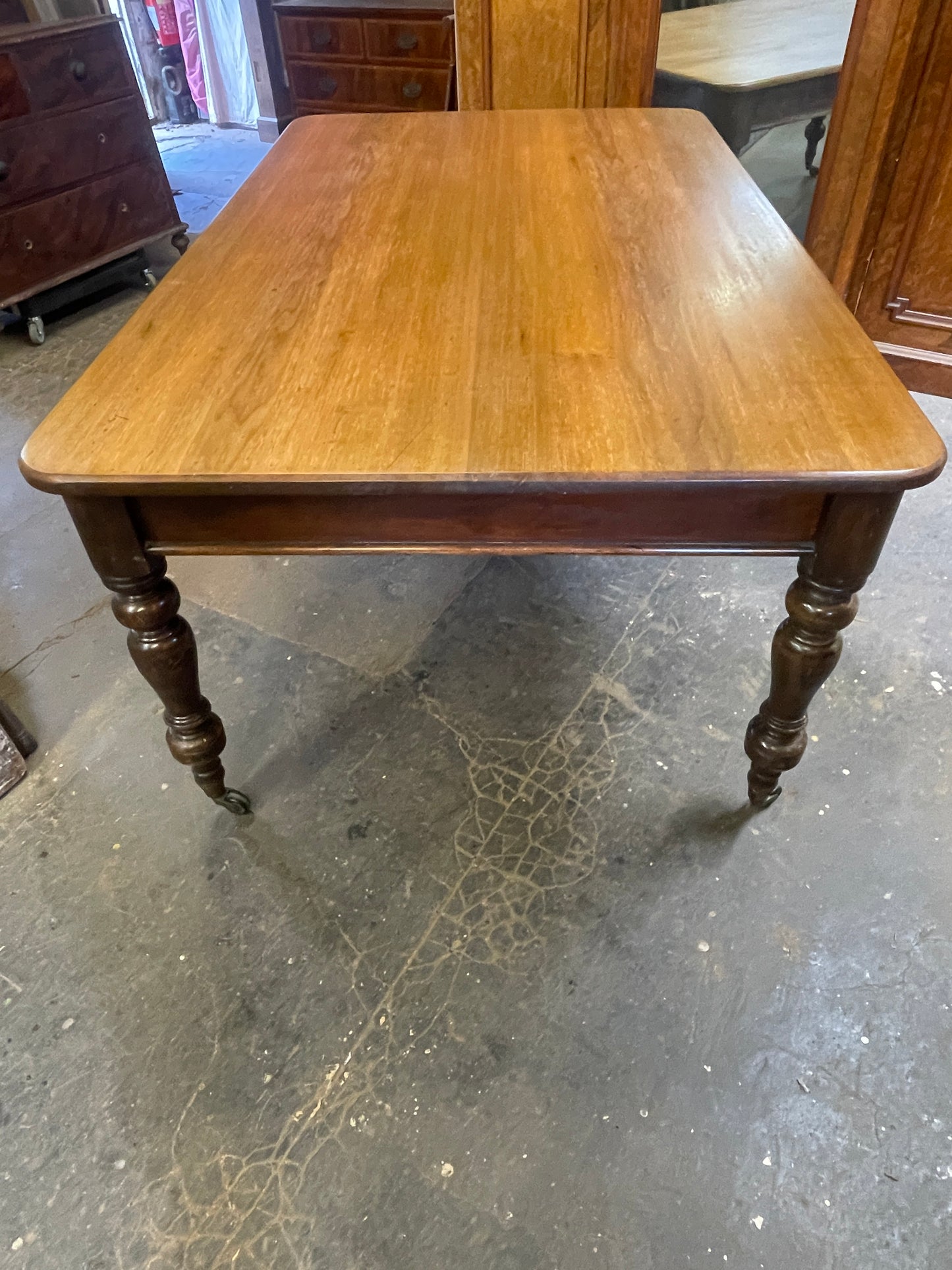 Victorian pine table