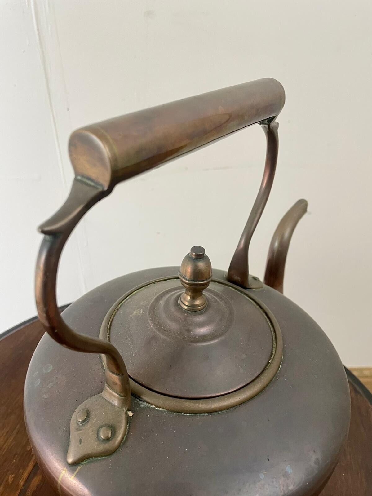 Victorian Antique Copper Kettle handle