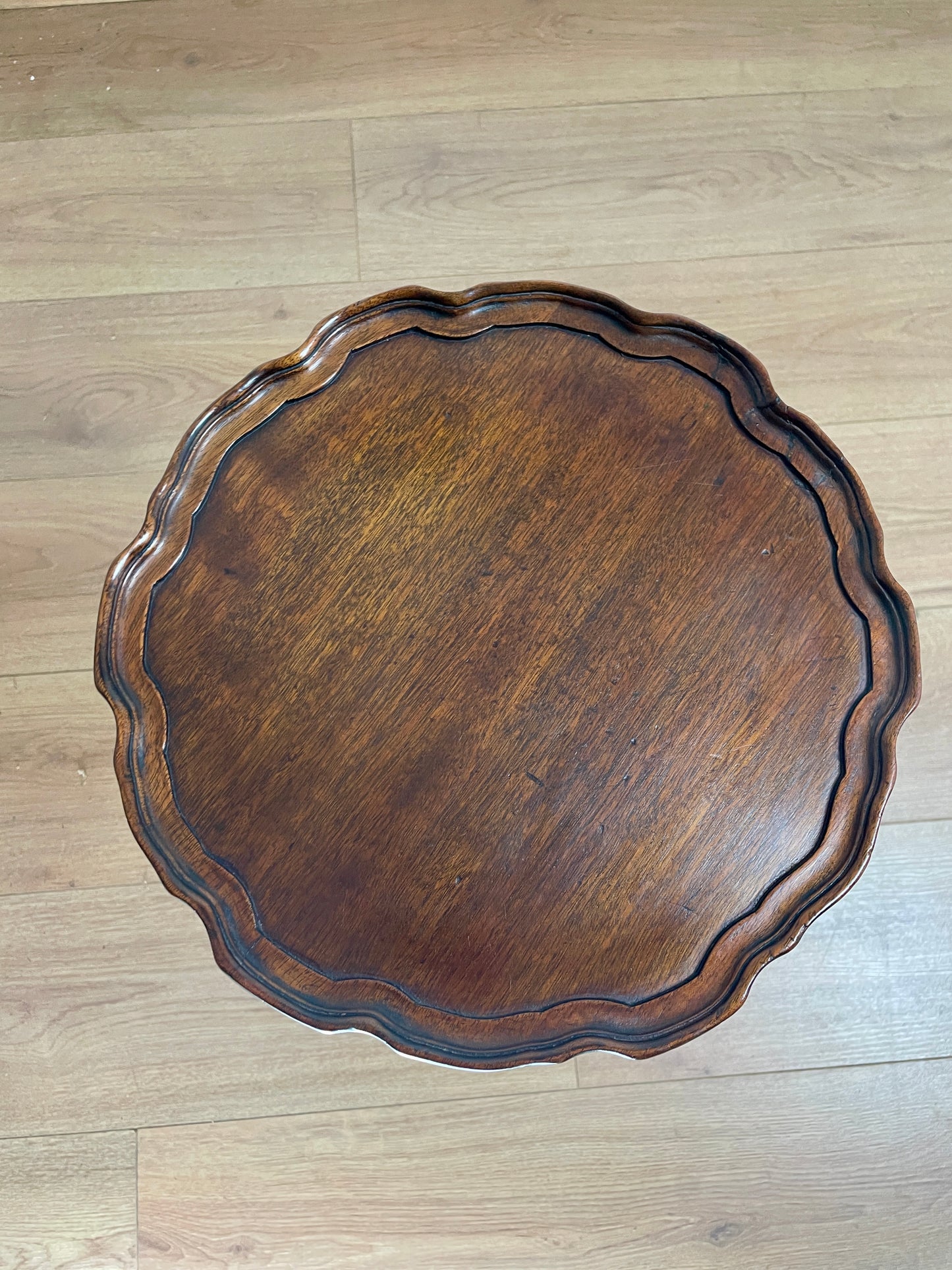Antique Edwardian Pie Crust Wine Table