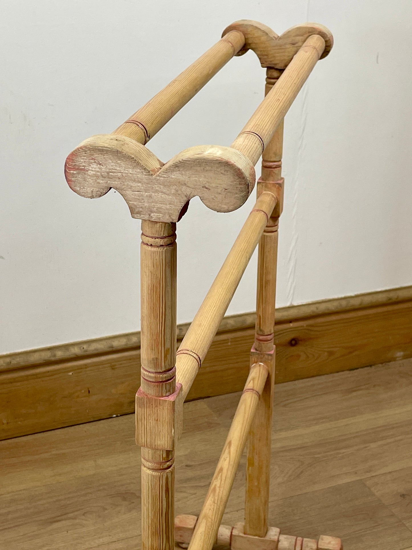 Antique Pine Towel Rail