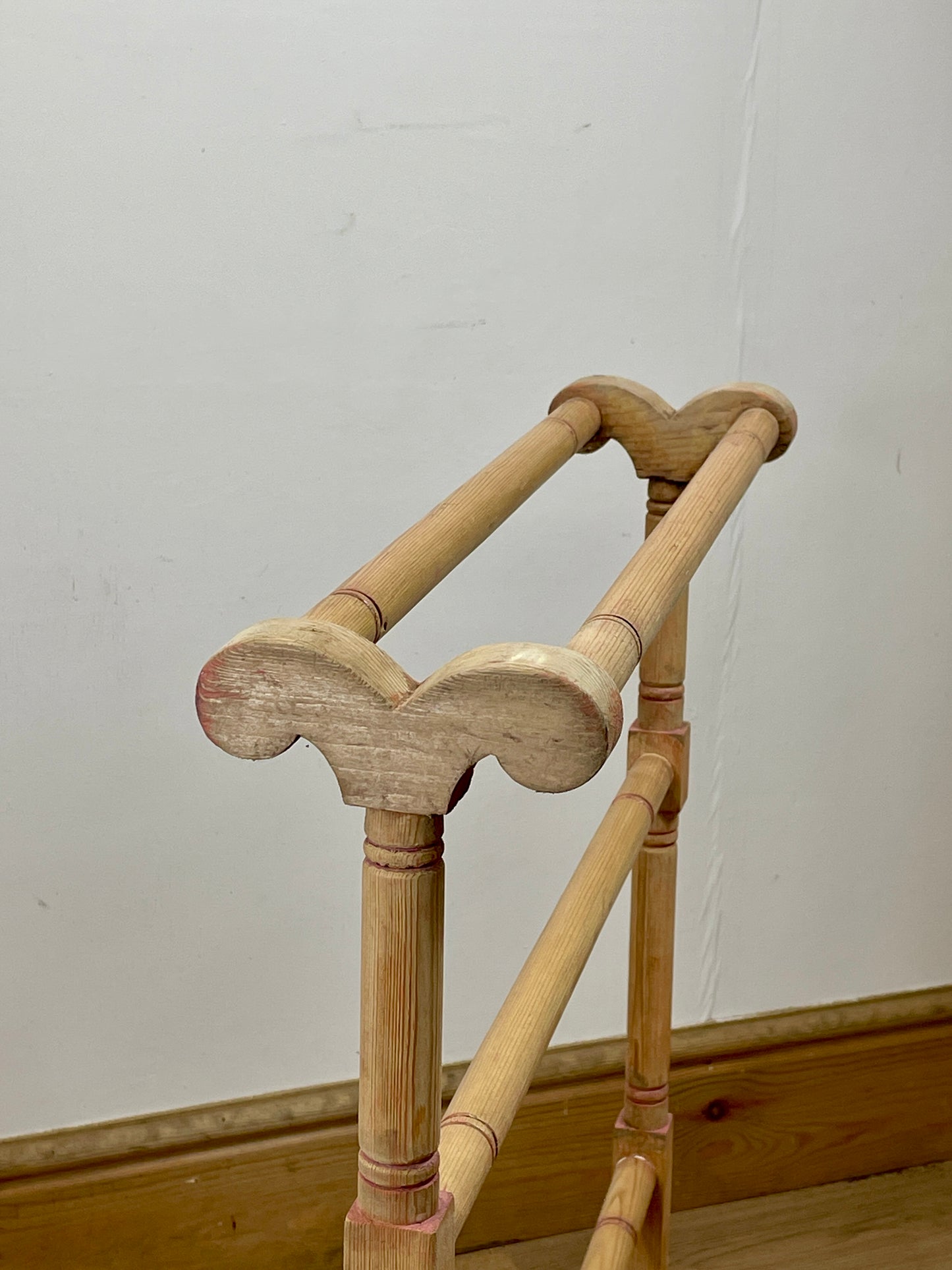Antique Pine Towel Rail