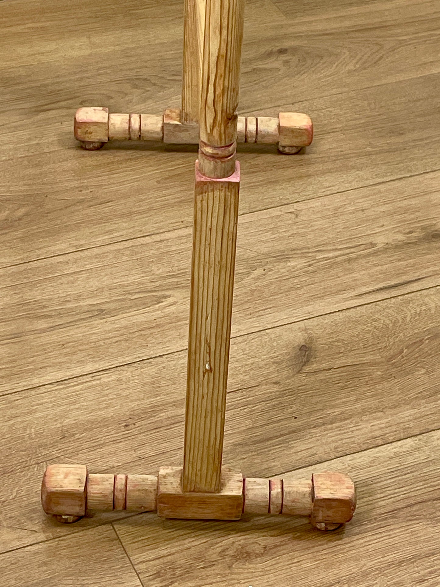 Antique Pine Towel Rail