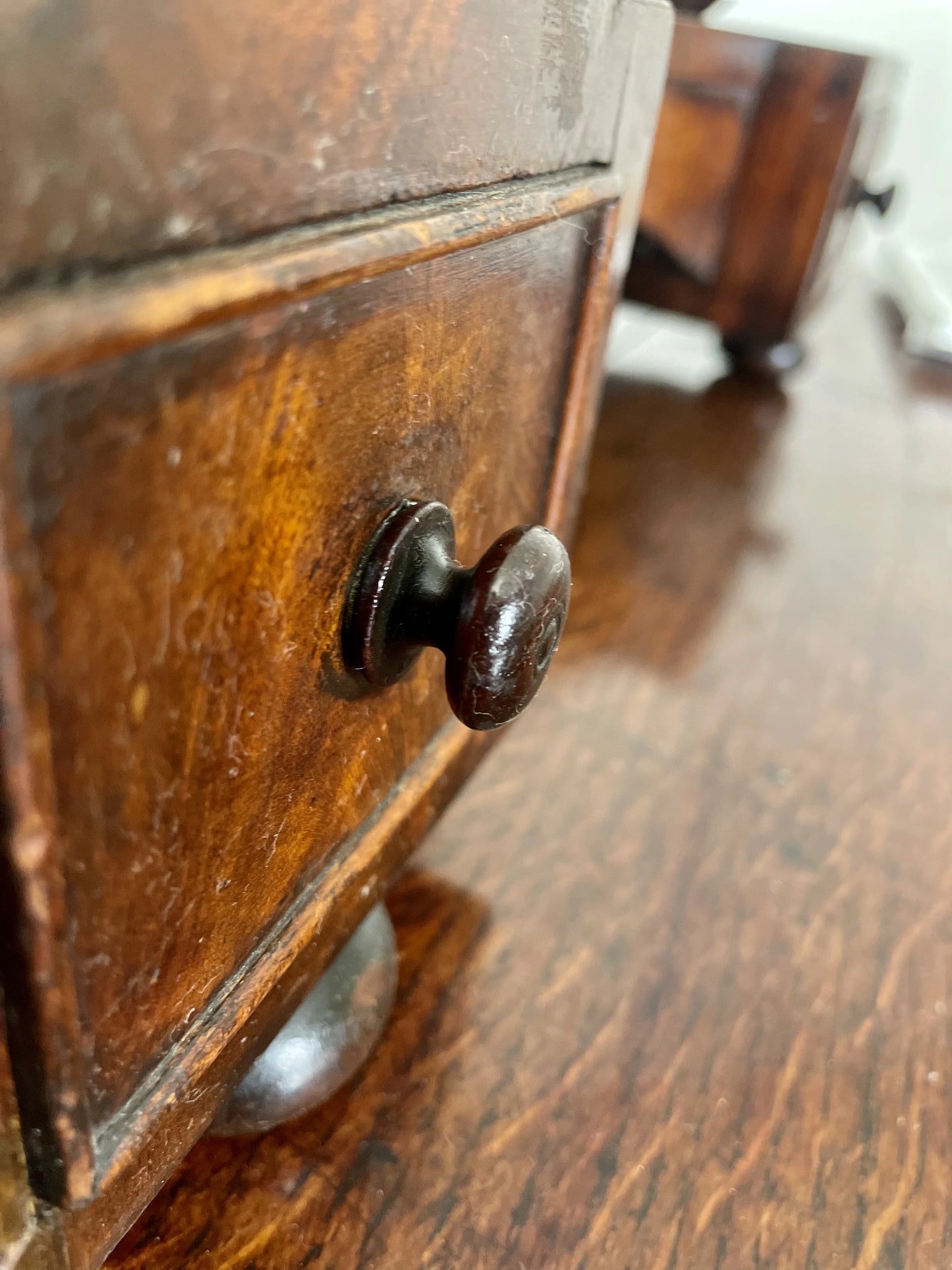 18C Antique Georgian Dressing Mirror