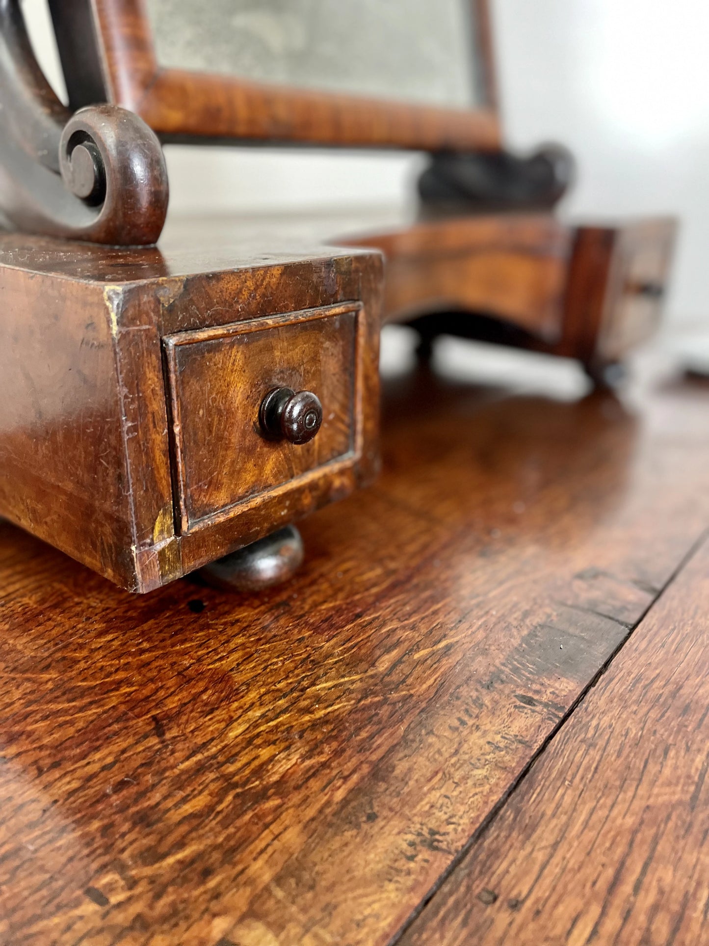 18C Antique Georgian Dressing Mirror