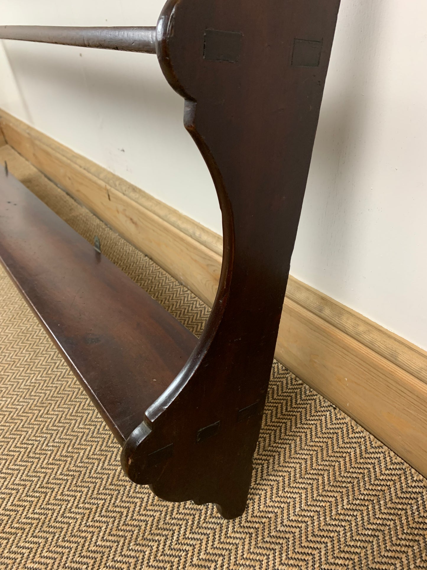 victorian-mahogany-waterfall-shelves