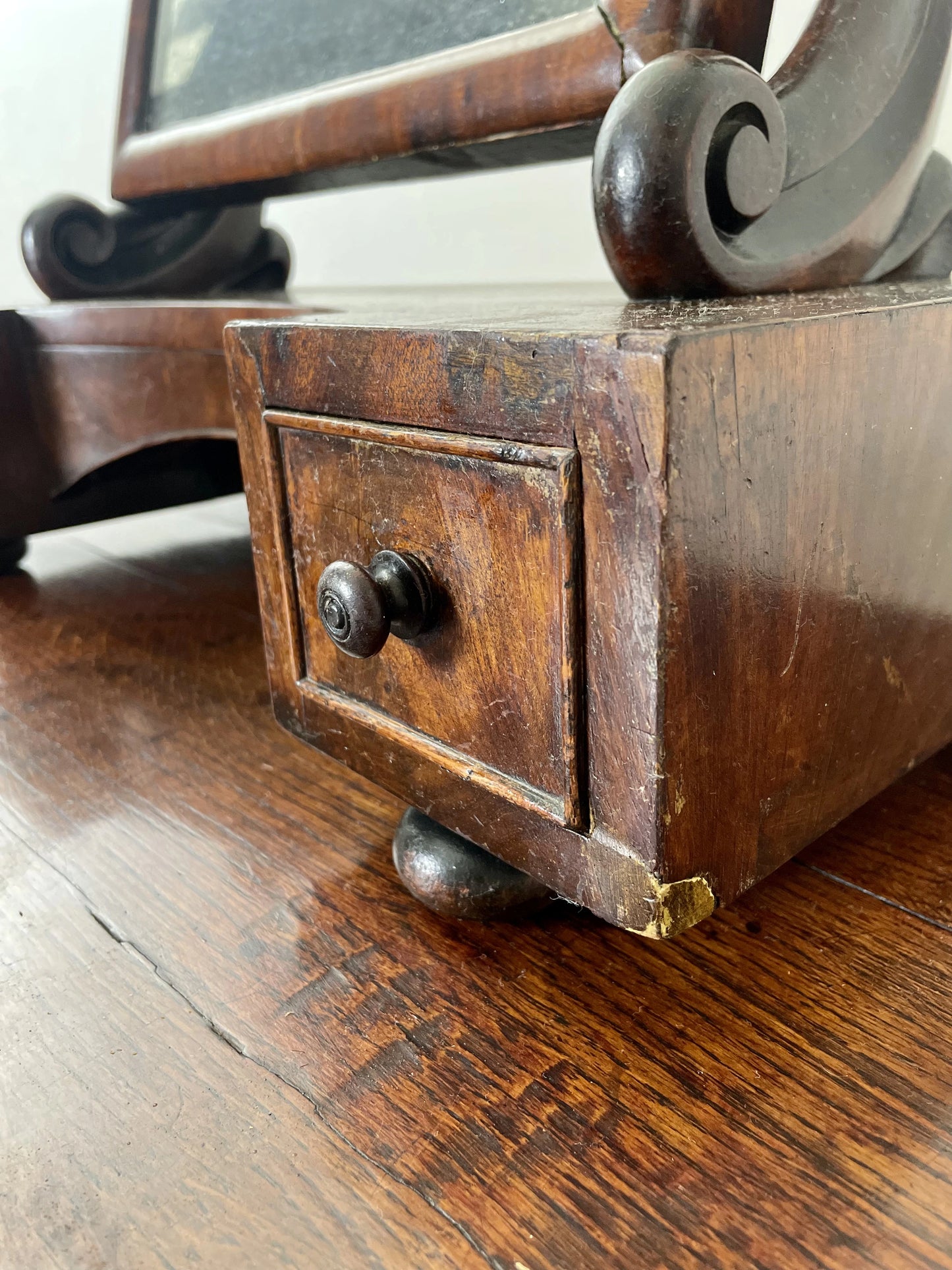 18C Antique Georgian Dressing Mirror