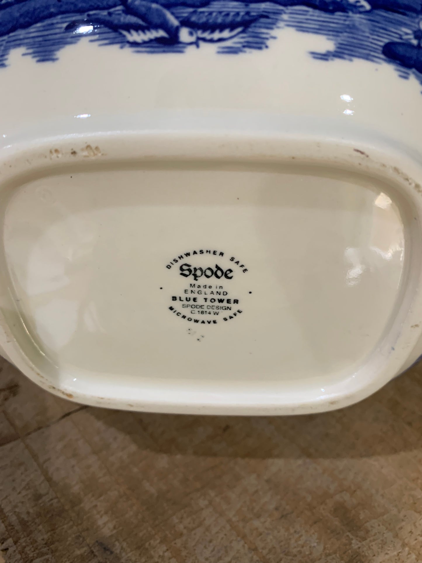Crafted to Perfection: Spode Blue Tower Teapot