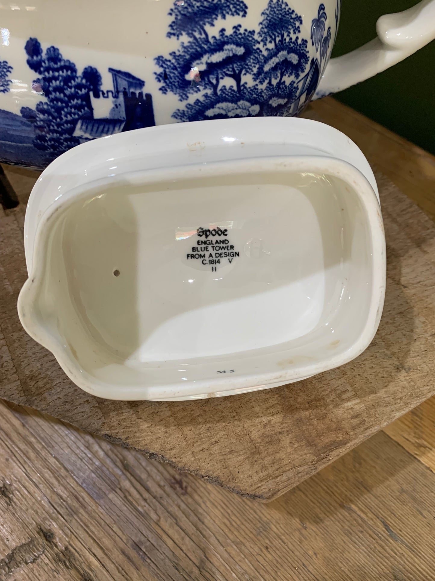 Crafted to Perfection: Spode Blue Tower Teapot