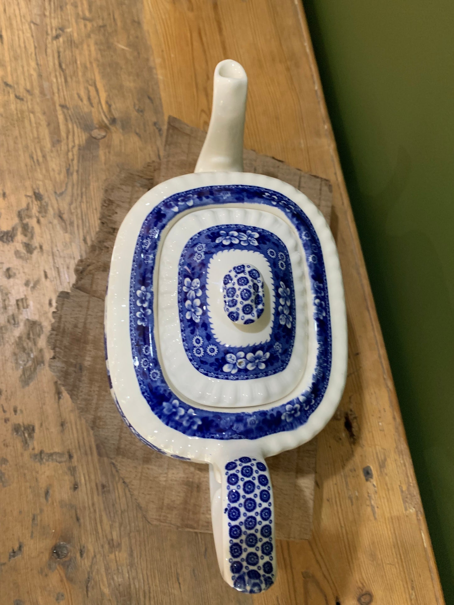 Crafted to Perfection: Spode Blue Tower Teapot
