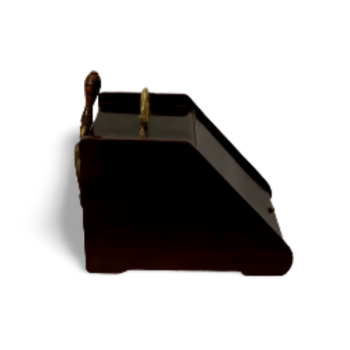 Timeless Elegance: 20th Century Mahogany Coal Scuttle