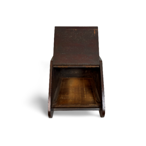 Timeless Elegance: 20th Century Mahogany Coal Scuttle