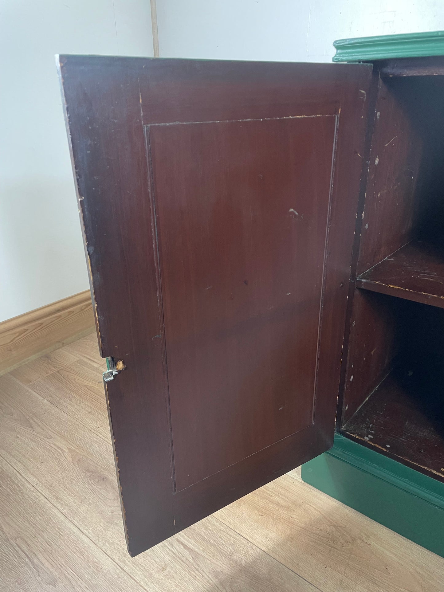 Georgian pigeon hole cupboard