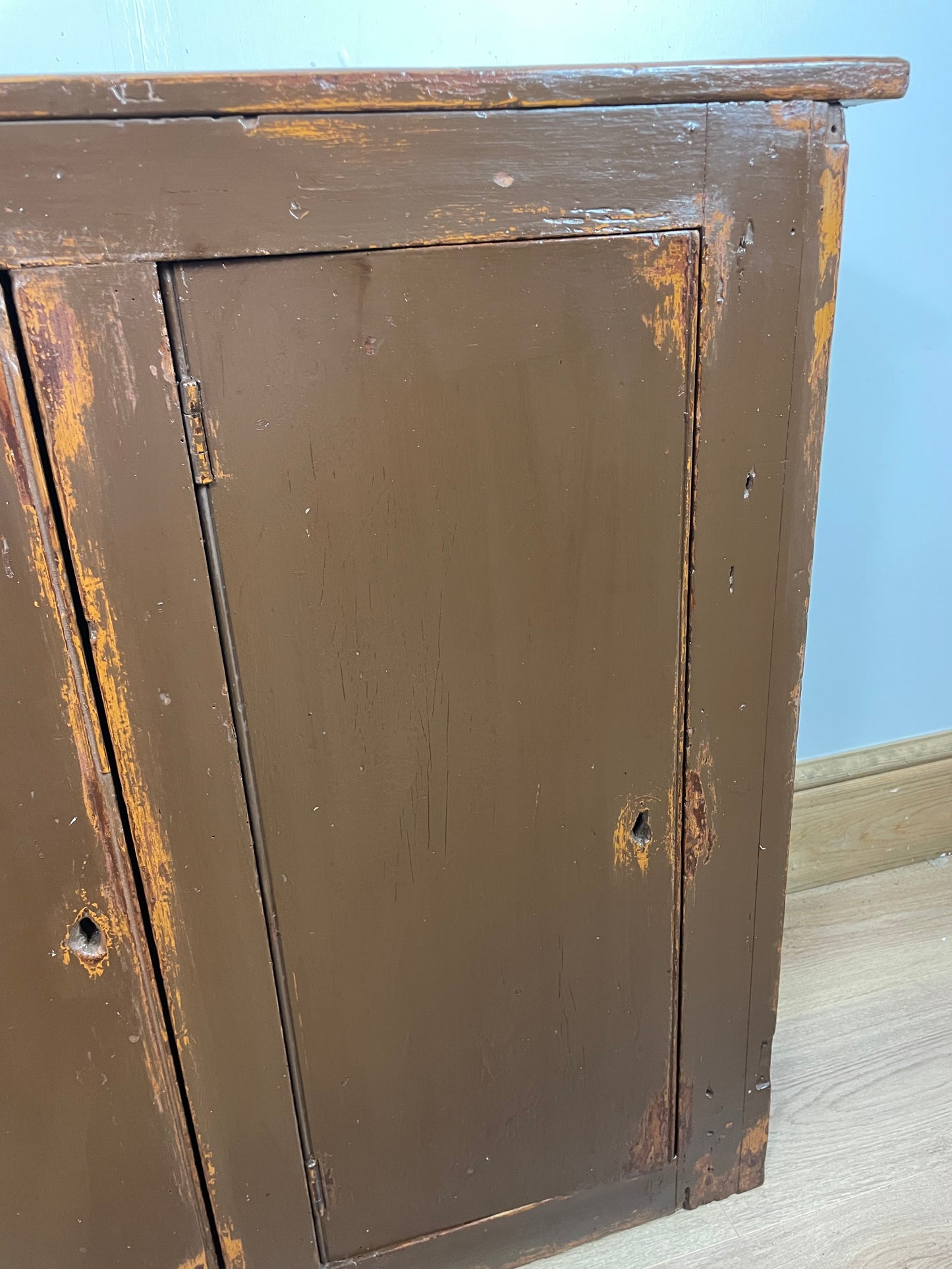 Early Victorian church cupboard