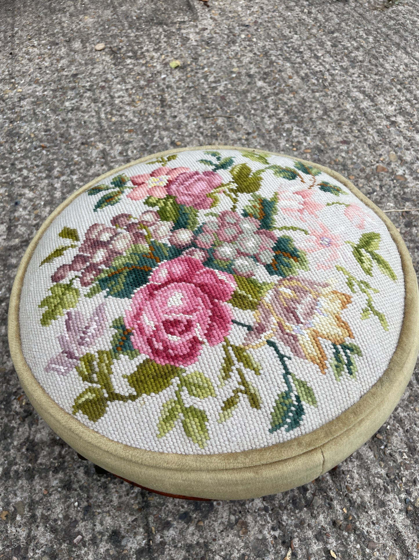 Pair of Victorian foot stools