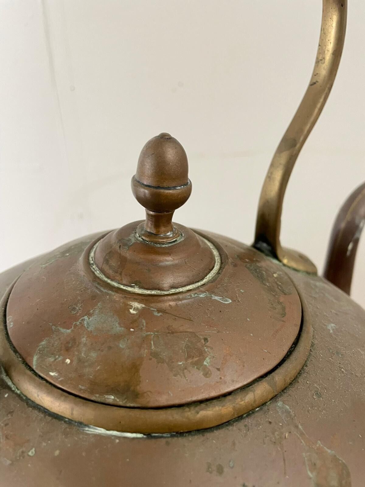 18th Century Antique Copper Kettle lid
