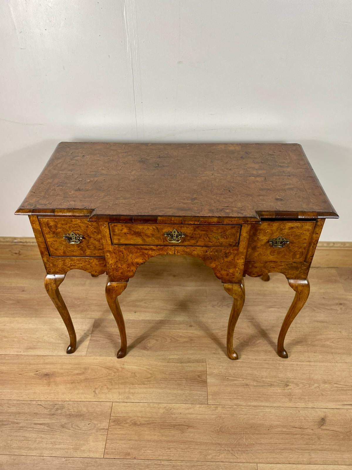 Burr Elm lowboy