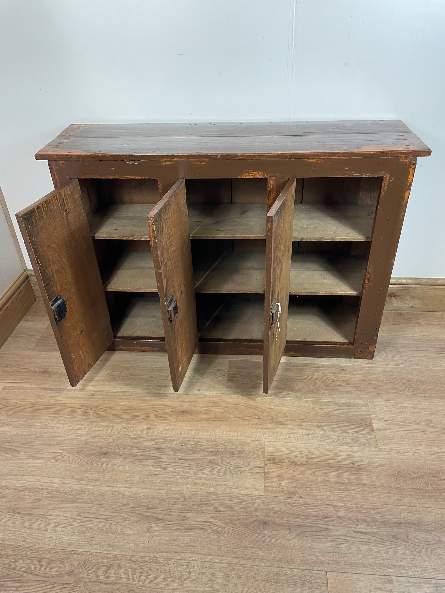 Early Victorian church cupboard