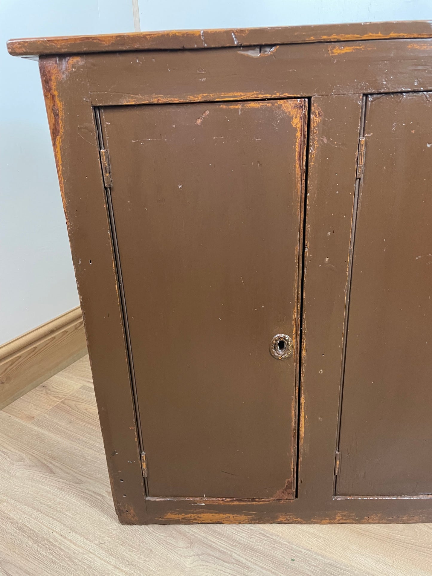 Early Victorian church cupboard