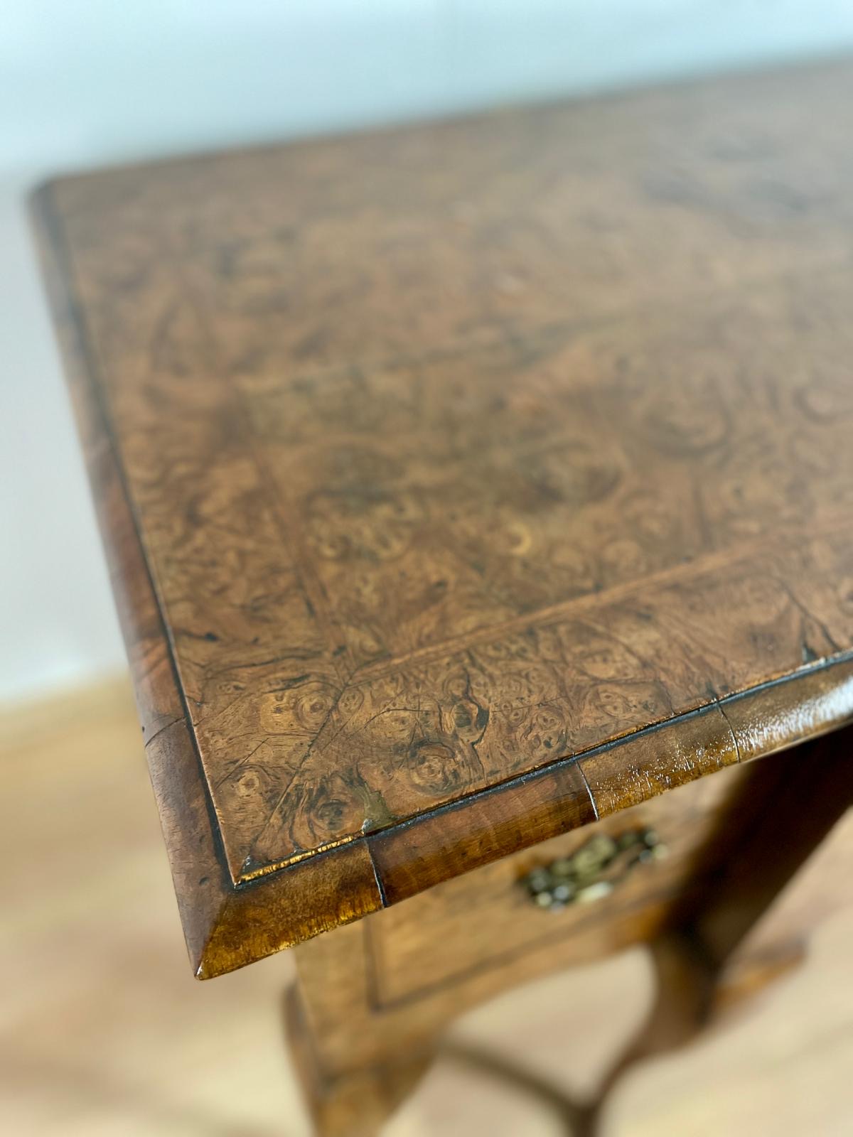 Burr Elm lowboy