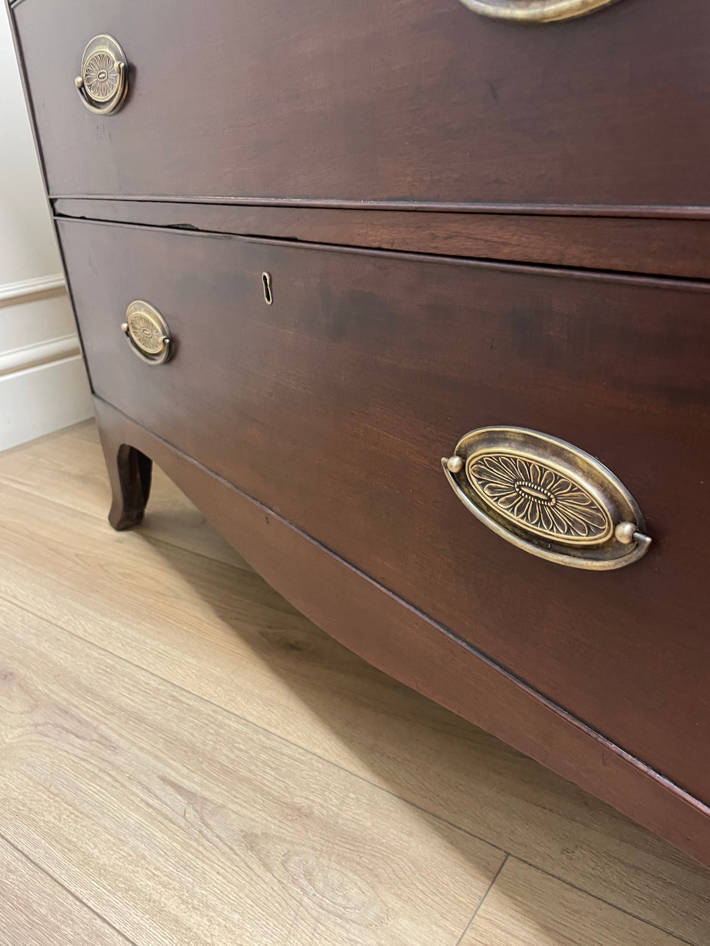 Antique Mahogany Georgian Chest of Drawers