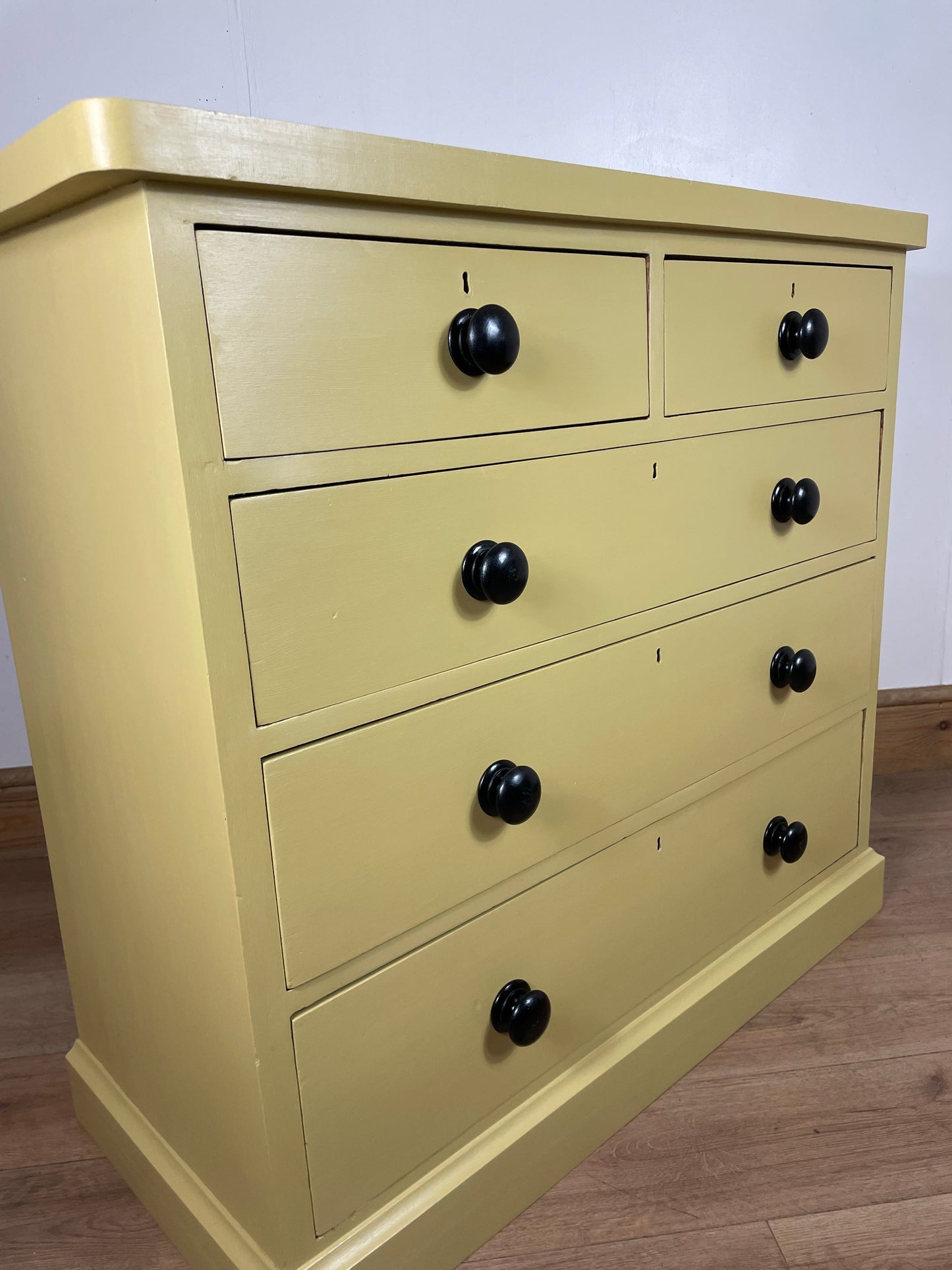 Painted antique chest of drawers