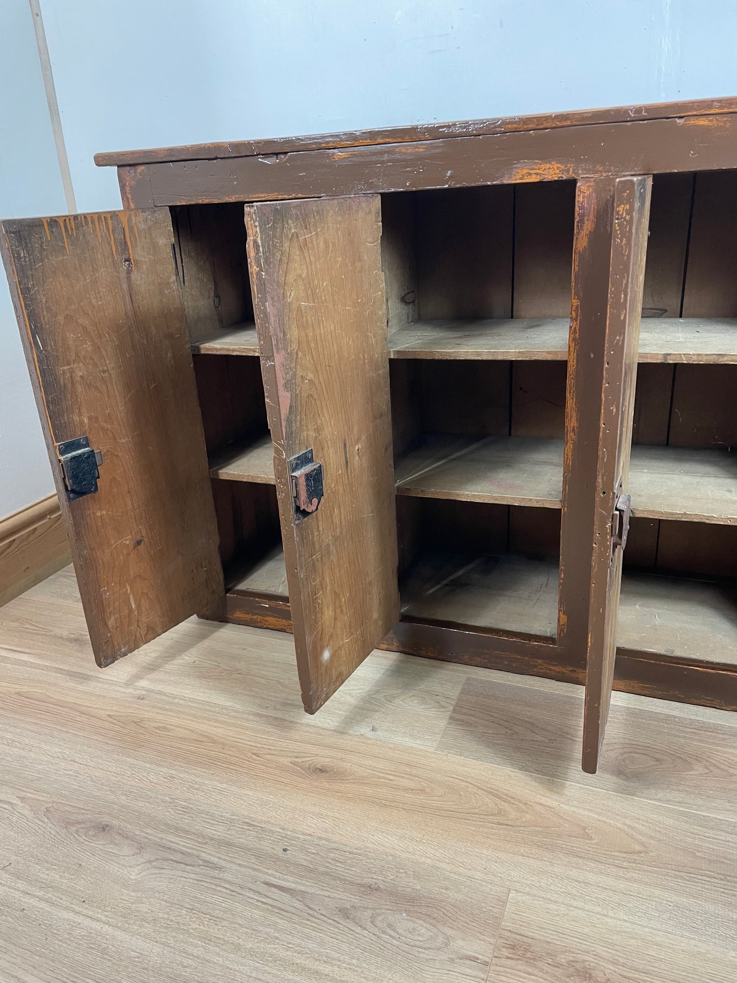 Early Victorian church cupboard