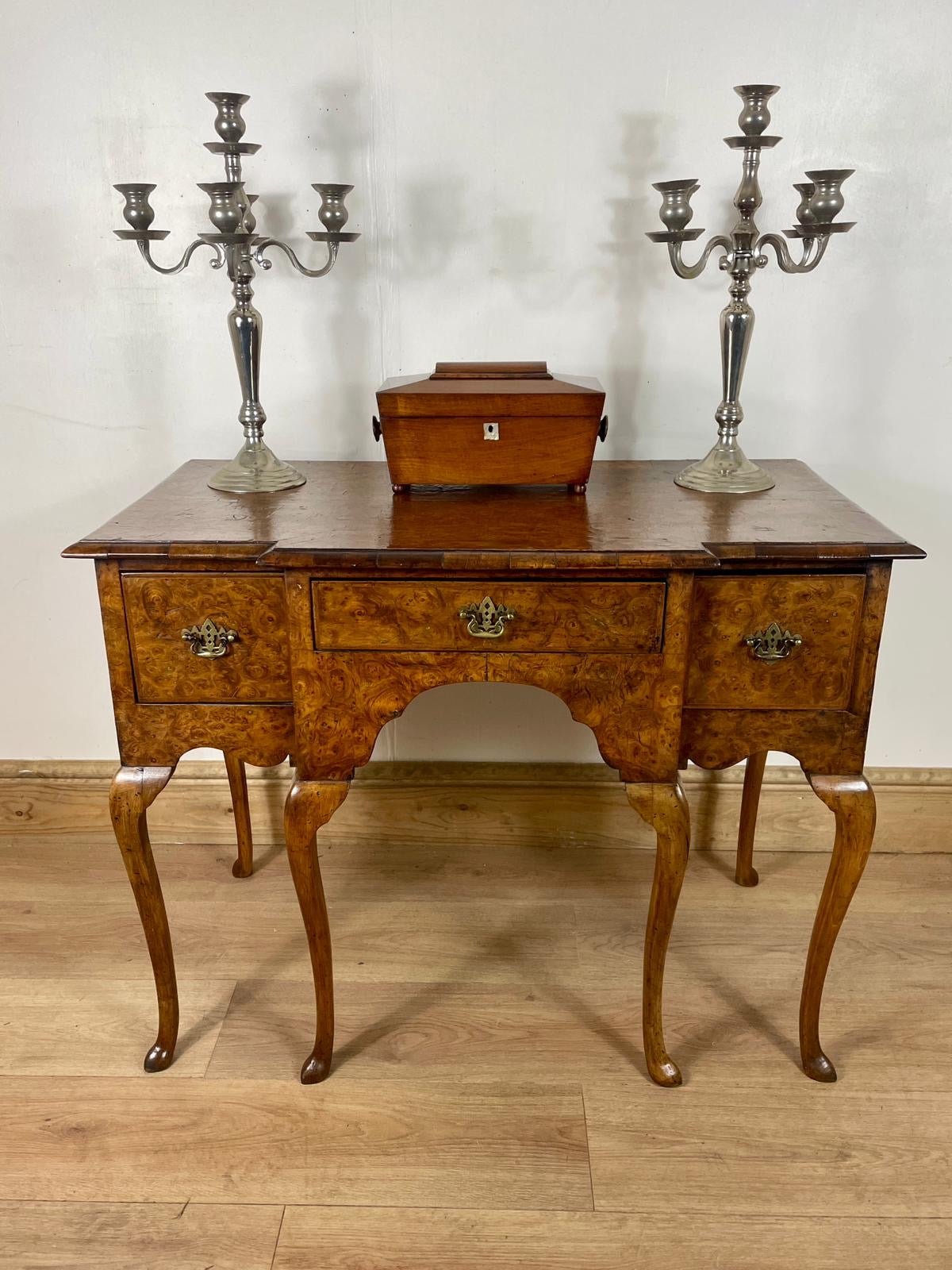 Burr Elm lowboy