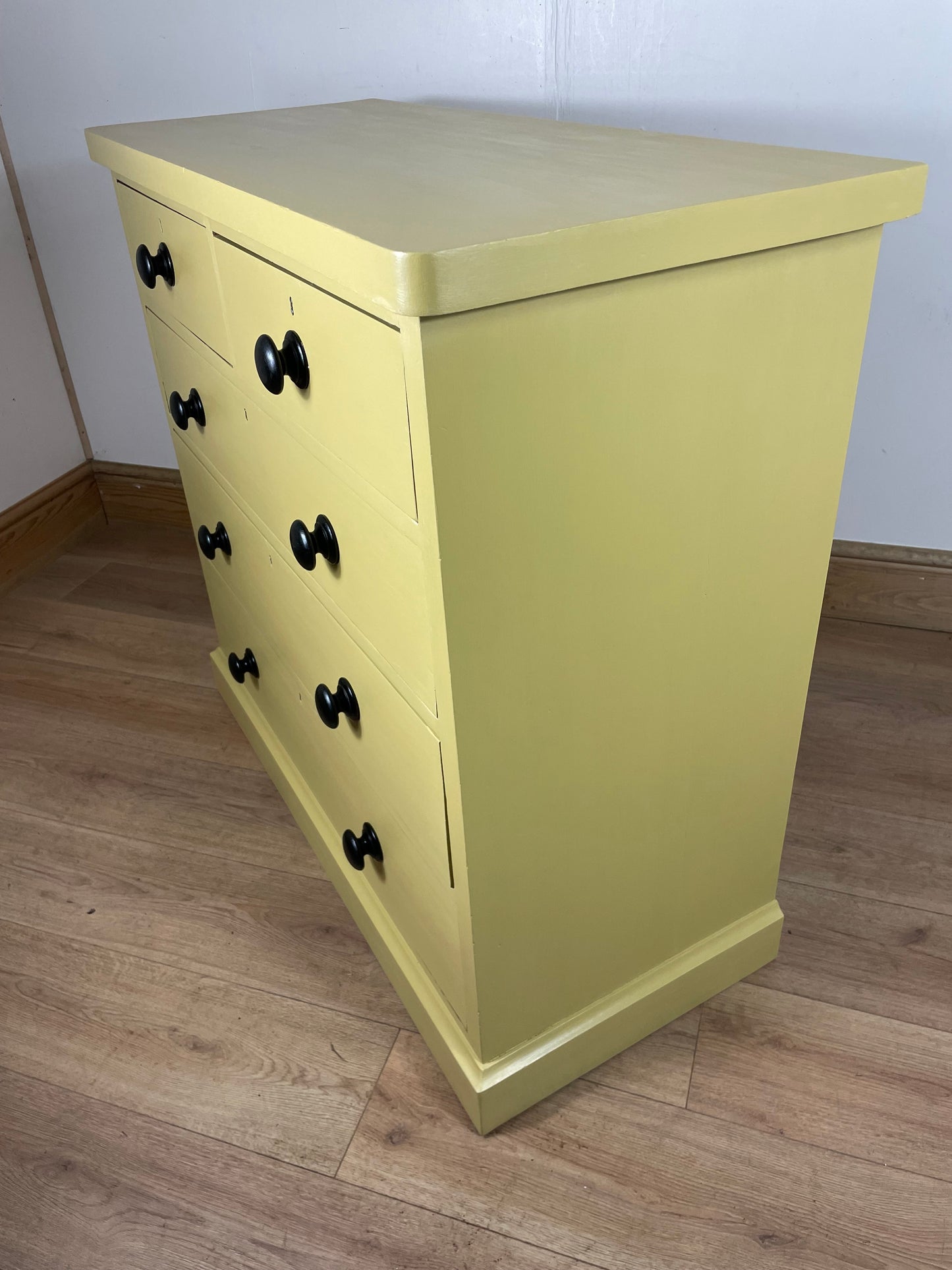 Painted antique chest of drawers