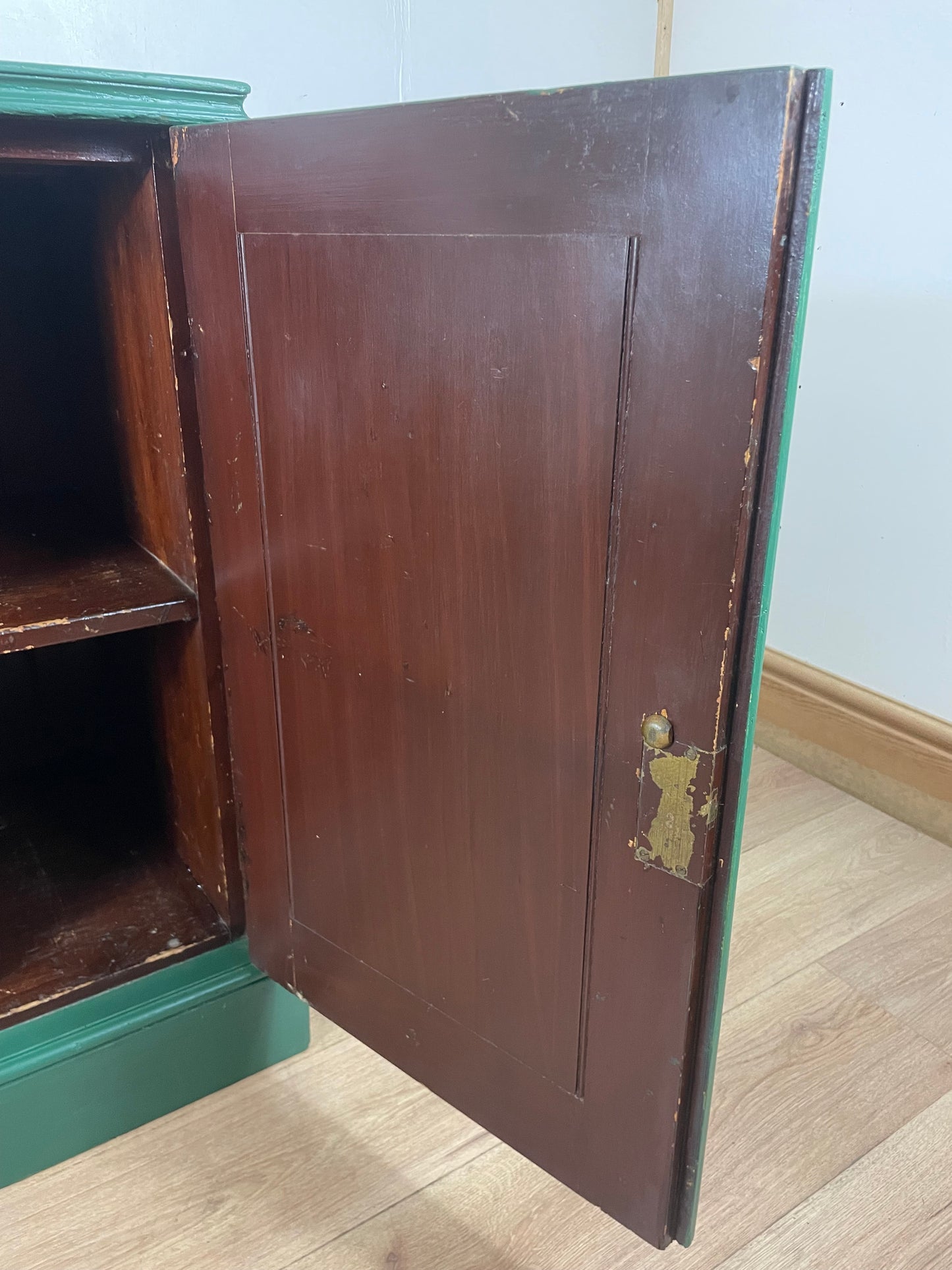 Georgian pigeon hole cupboard