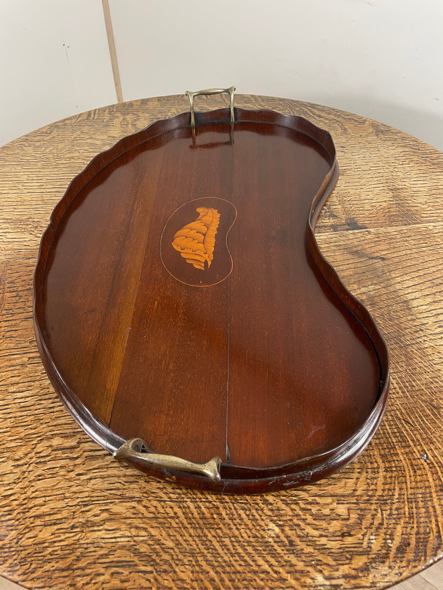 Victorian Mahogany Serving Tray