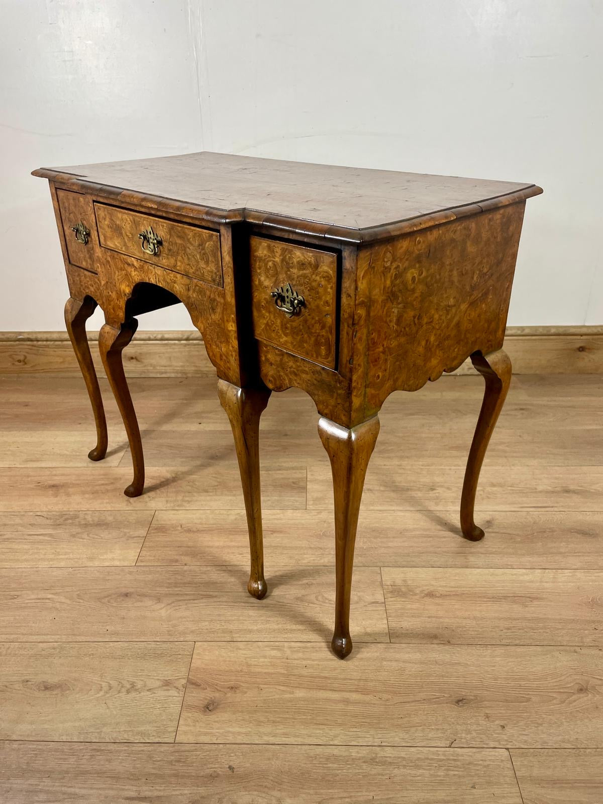 Burr Elm lowboy