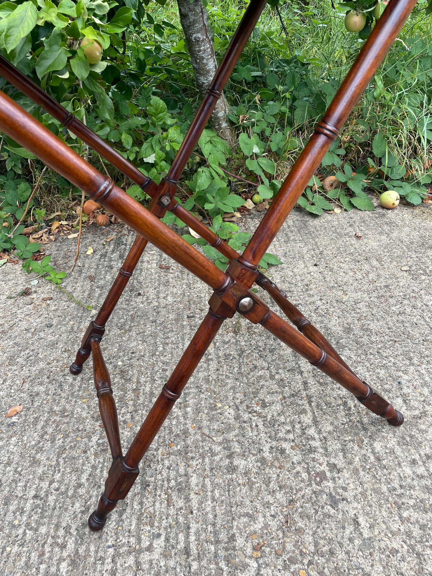 Large Georgian mahogany butler’s tray