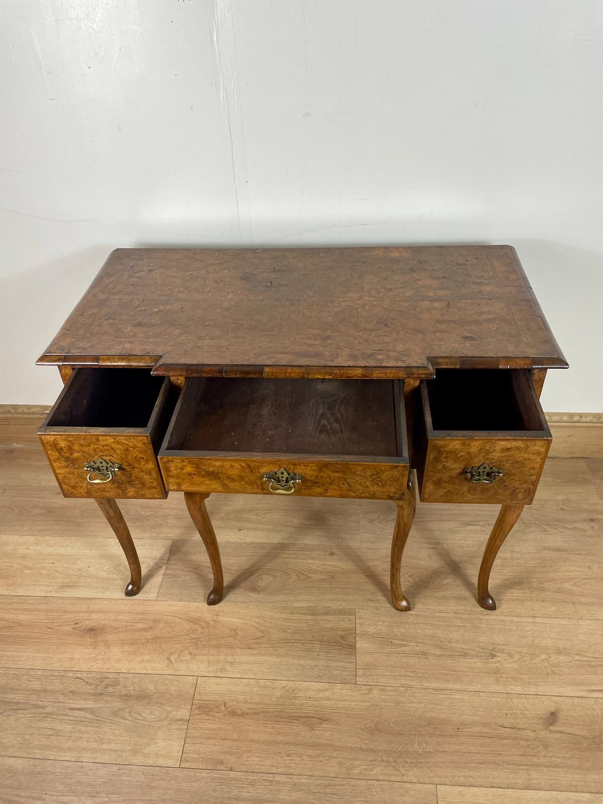 Burr Elm lowboy