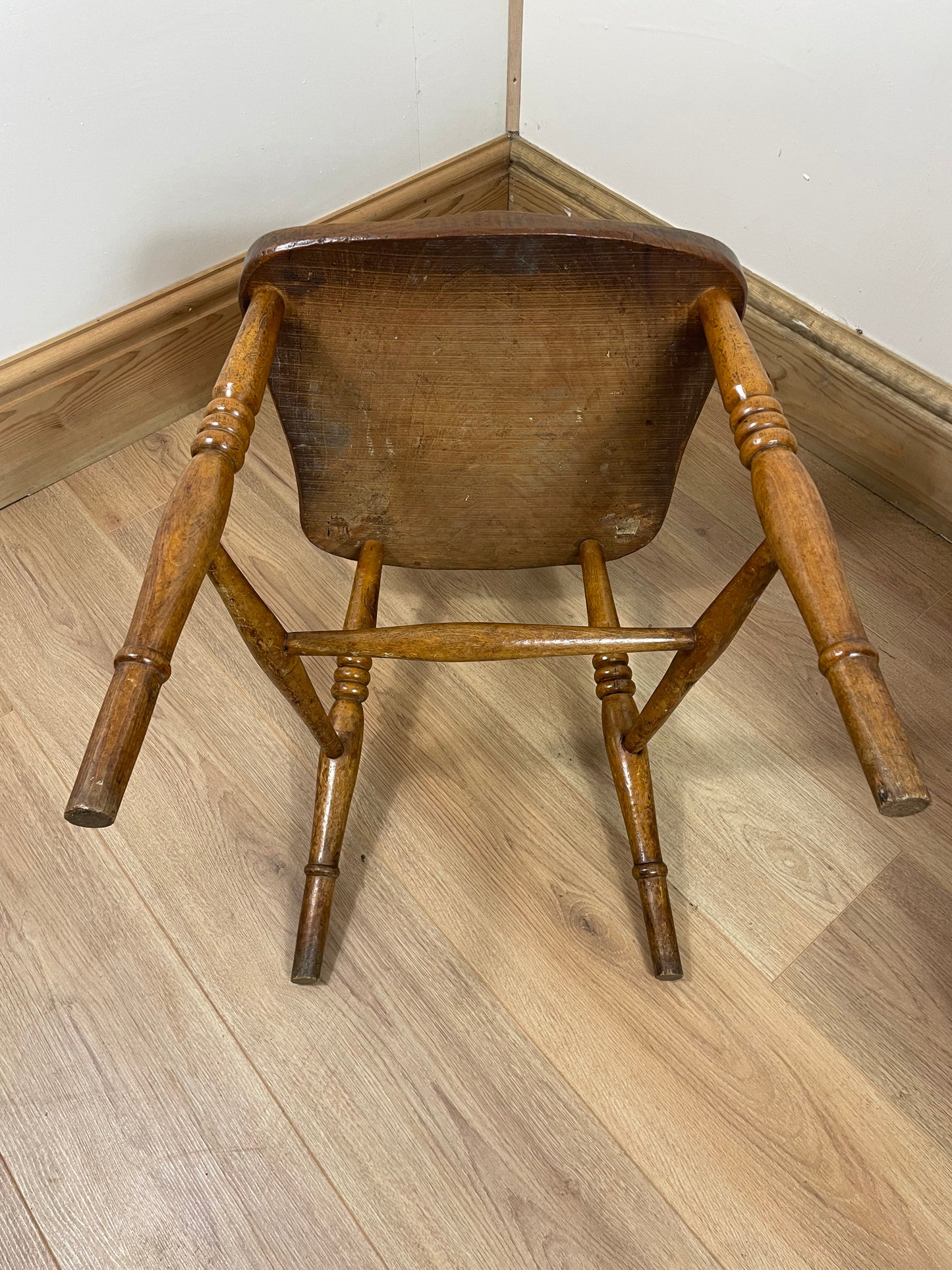 Victorian slat back chair