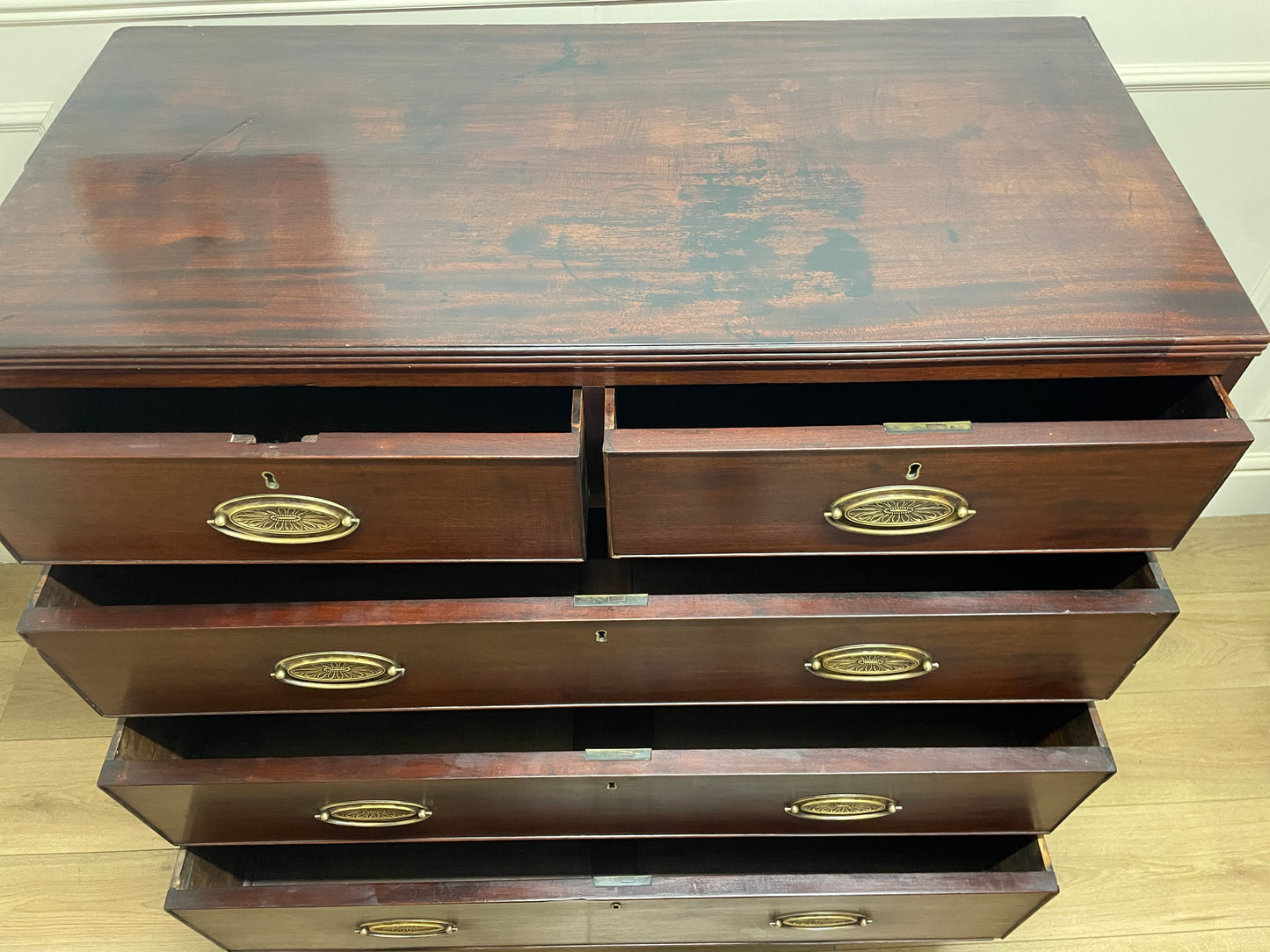 Antique Mahogany Georgian Chest of Drawers