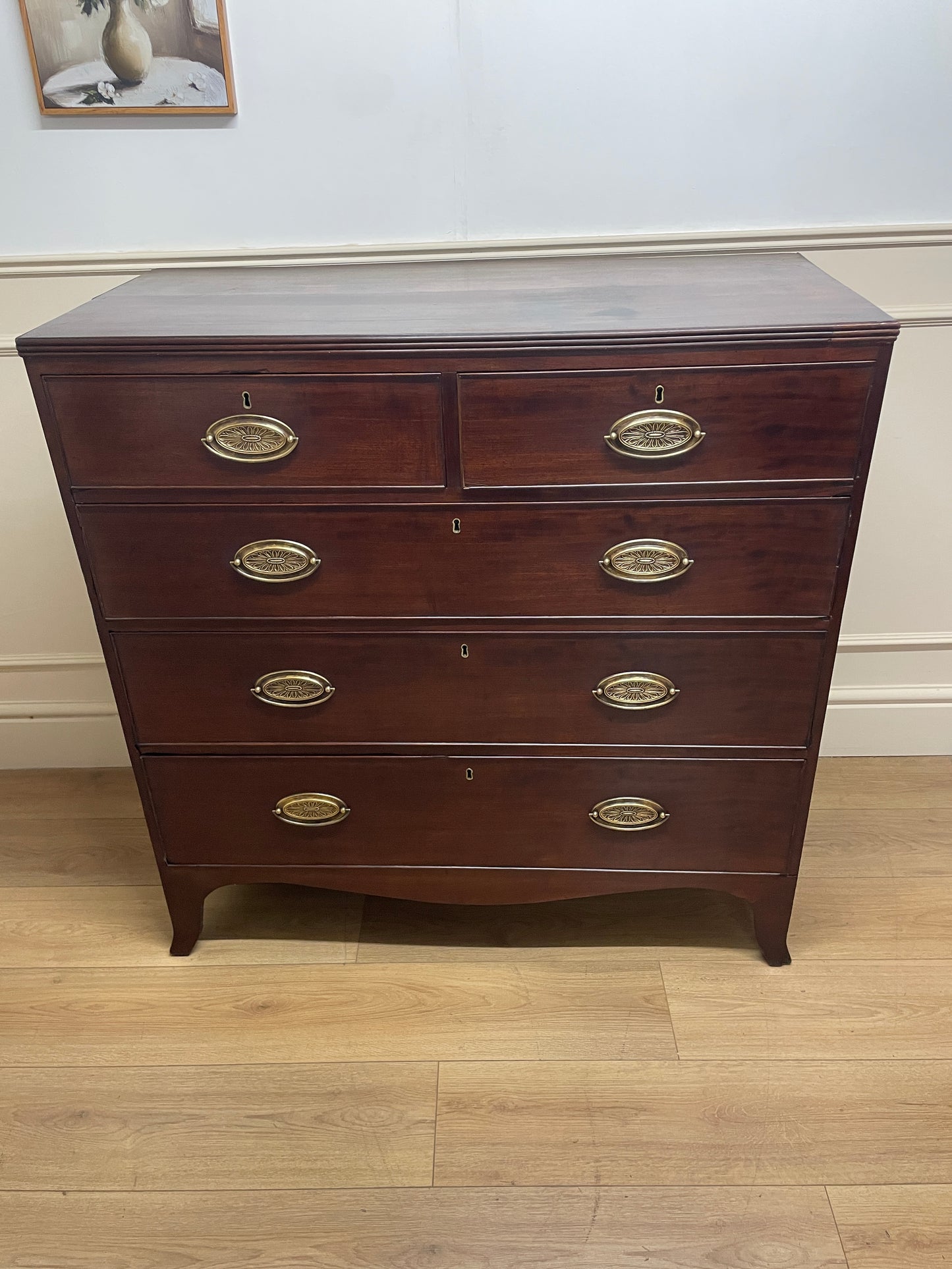 Antique Mahogany Georgian Chest of Drawers