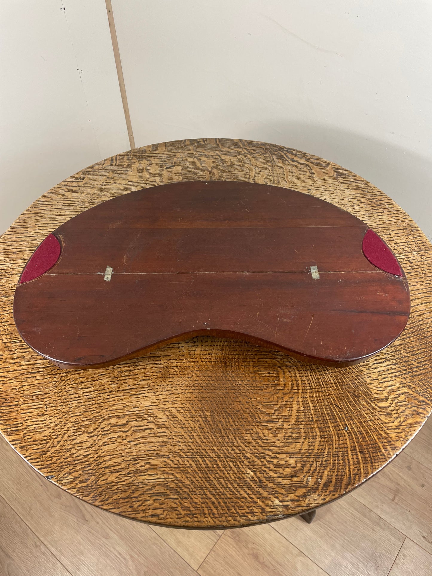 Victorian mahogany tray