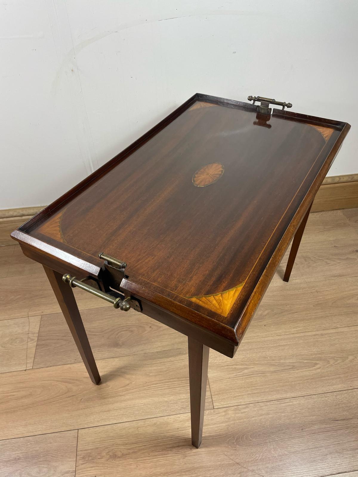 Edwardian Folding Butler’s Table