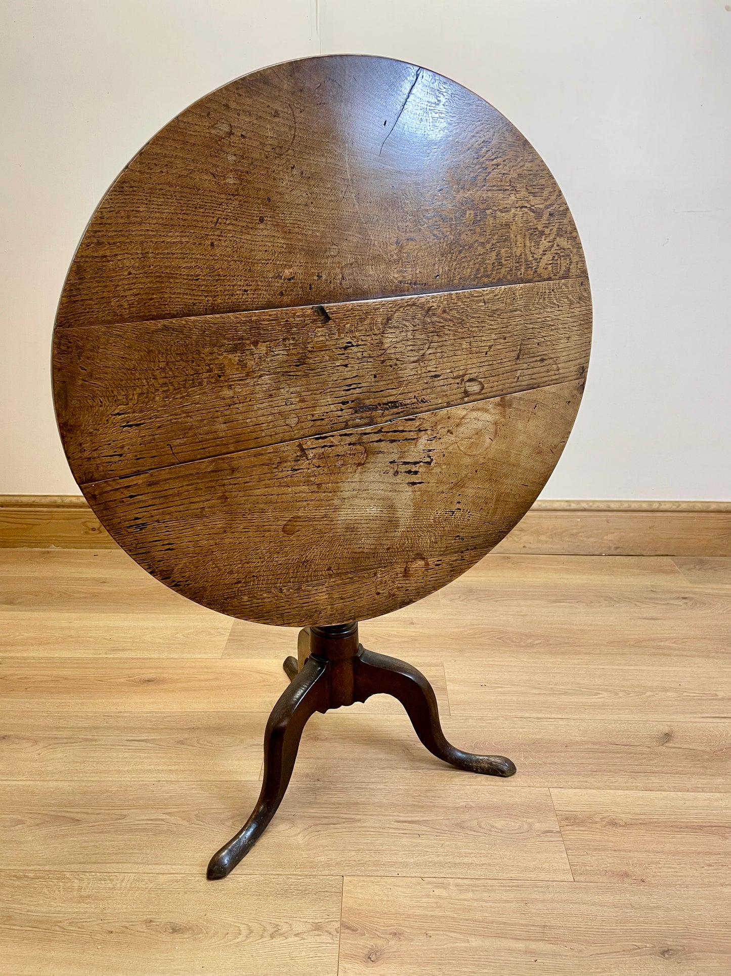 Georgian Oak Tripod Table