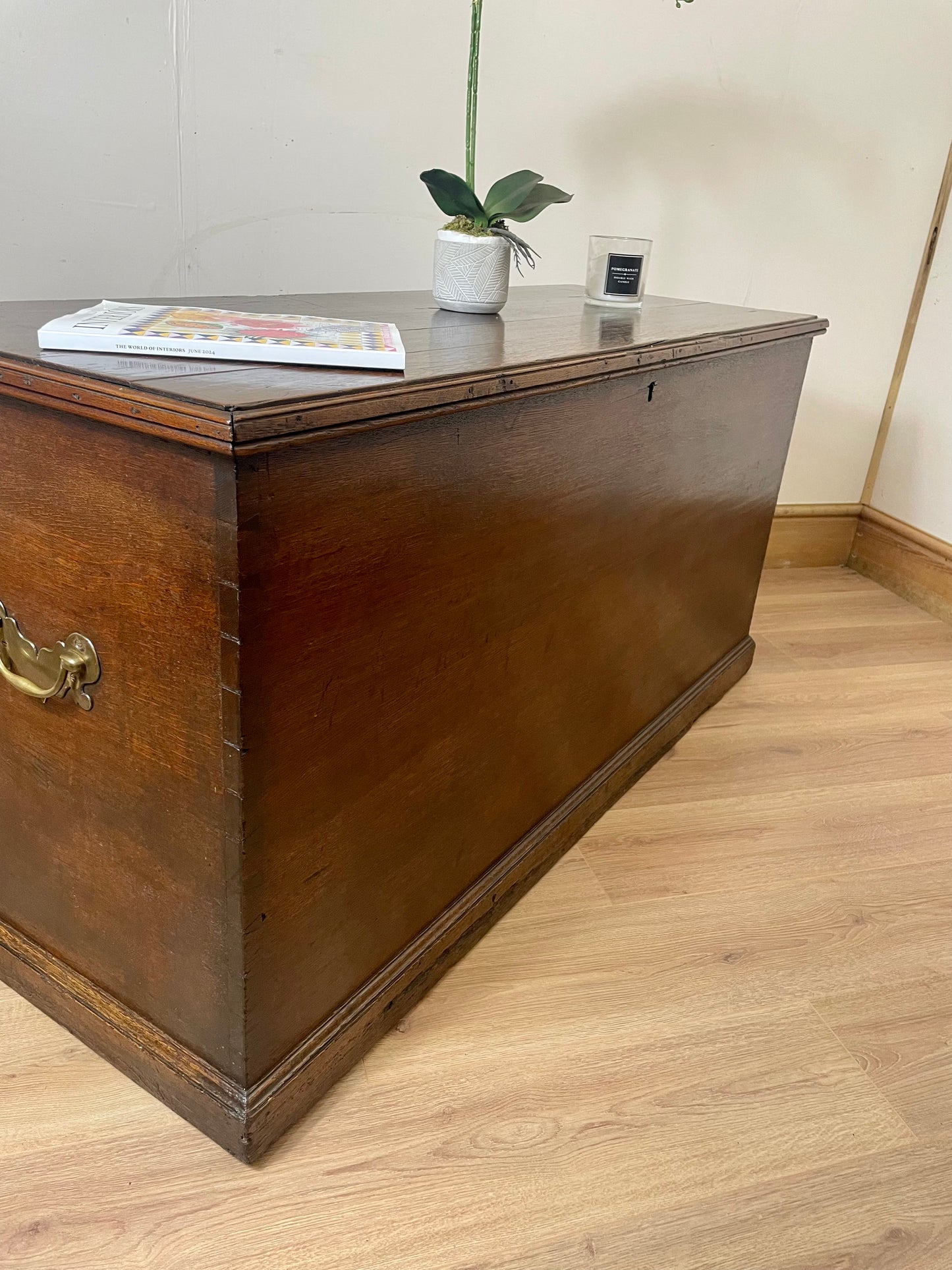 19th Century Deep Storage Antique Box