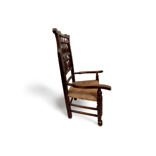 Nurturing Moments: Antique Nursing Chair