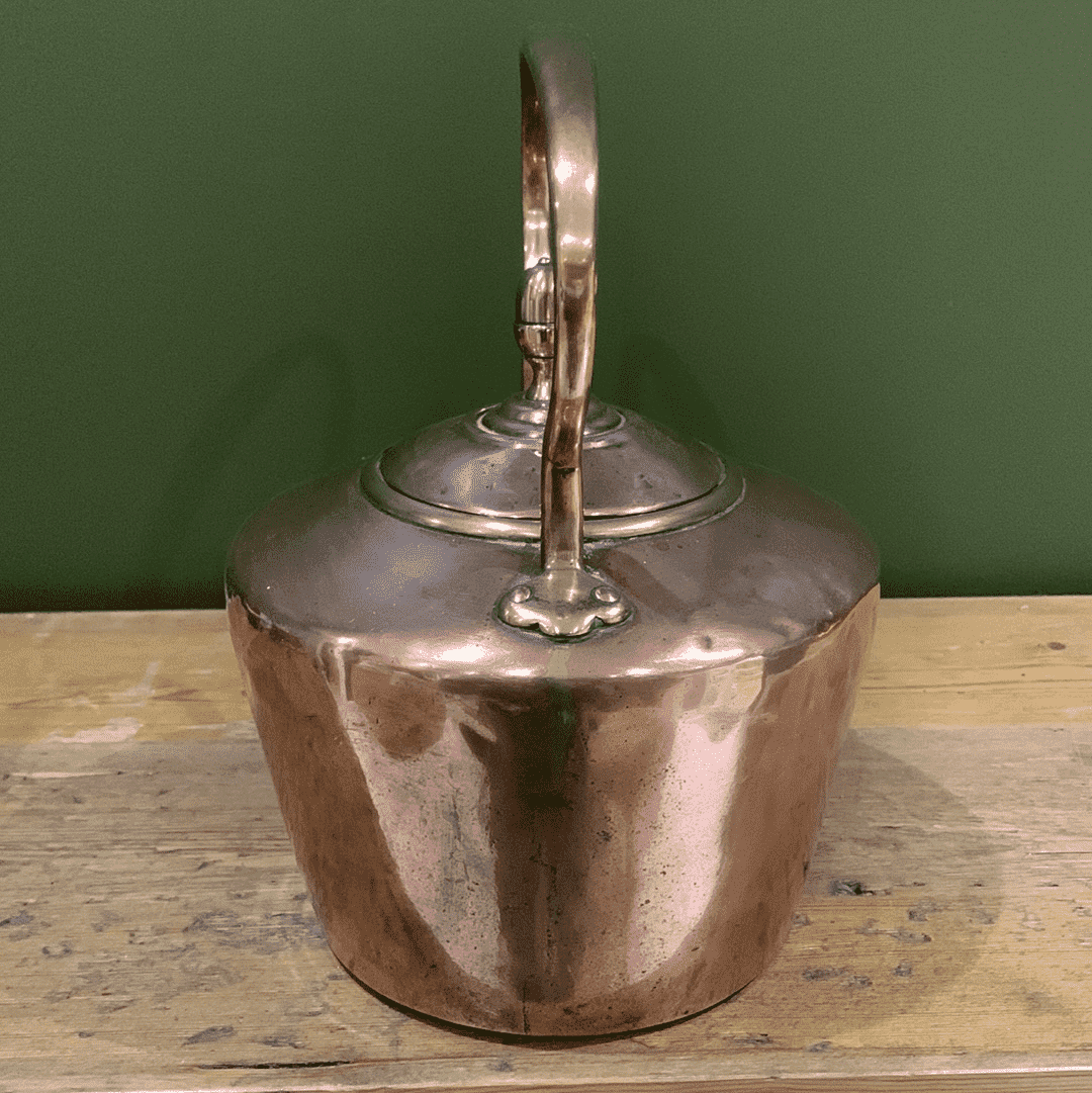 Embrace Vintage Beauty with the Antique Copper and Brass Kettle