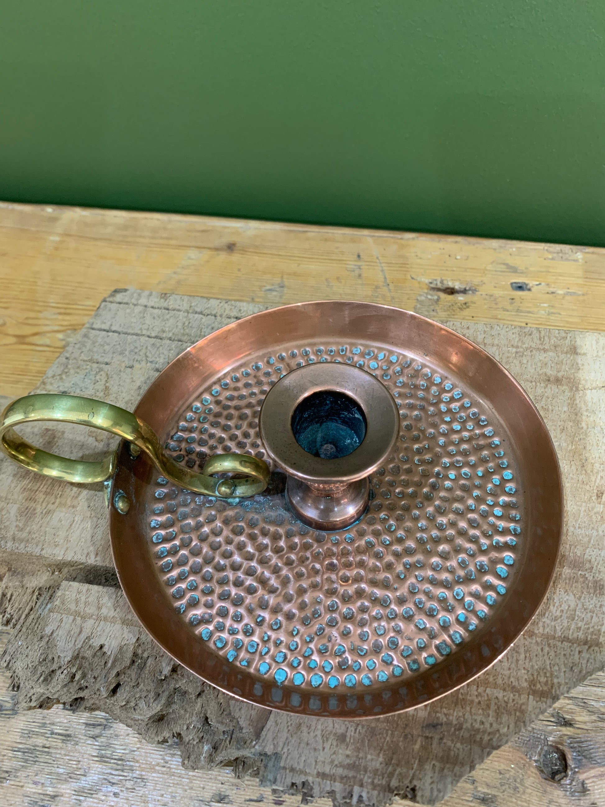 antique-copper-brass-candle-holder