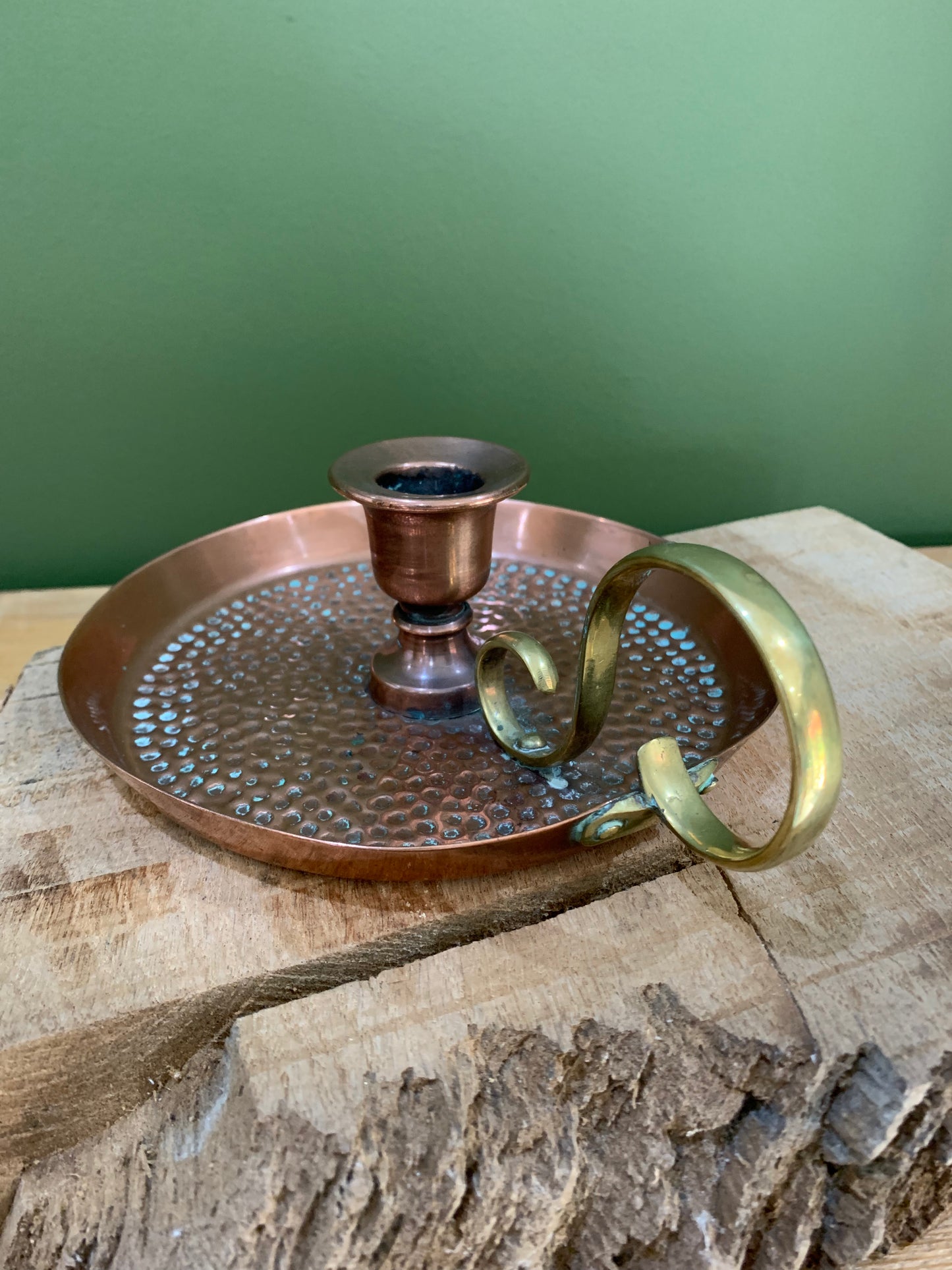 antique-copper-brass-candle-holder