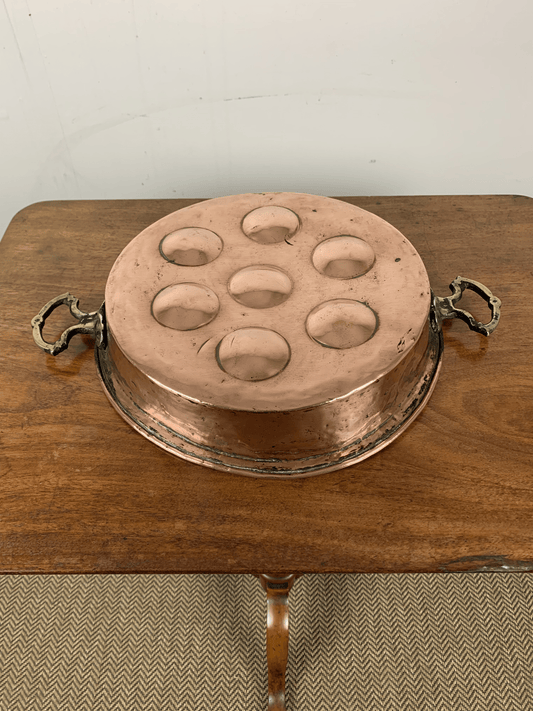 Versatile and Charming: Antique Copper Pot for Your Cooking Delights