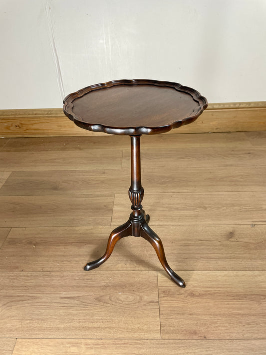 Antique Edwardian Pie Crust Wine Table